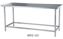 Nerezový stůl 1000(š) x 700(h) x 850(v) mm